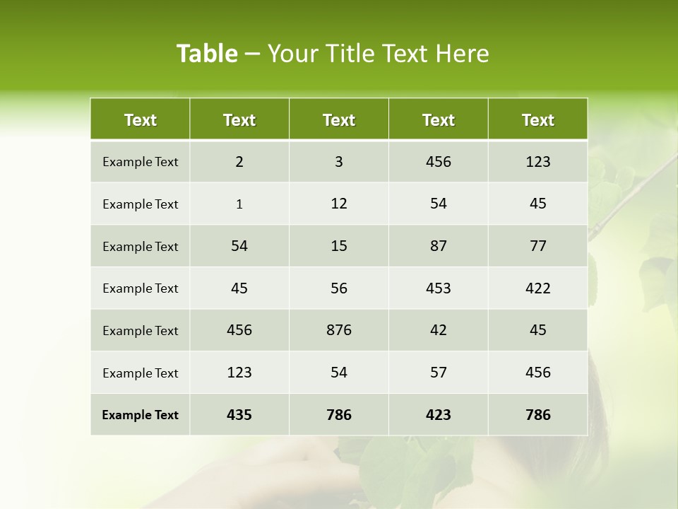 Beauty Skincare Organic PowerPoint Template