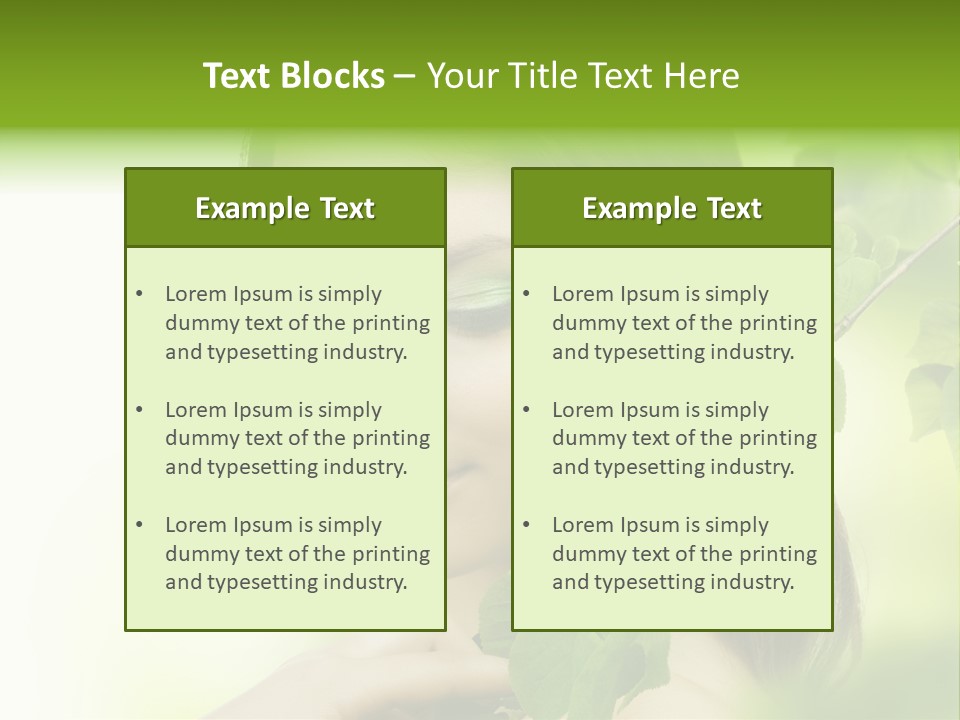 Beauty Skincare Organic PowerPoint Template