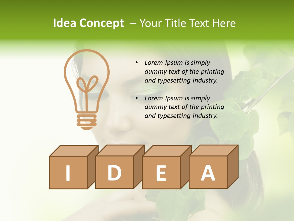 Beauty Skincare Organic PowerPoint Template