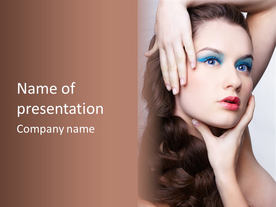 Hair Face Body PowerPoint Template