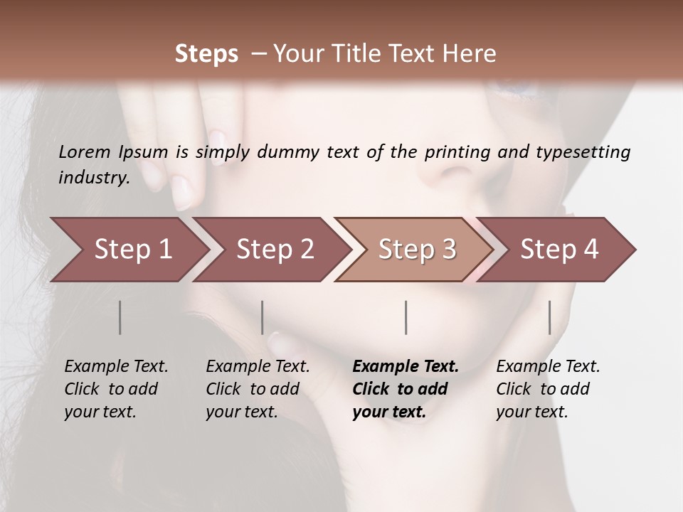 Hair Face Body PowerPoint Template