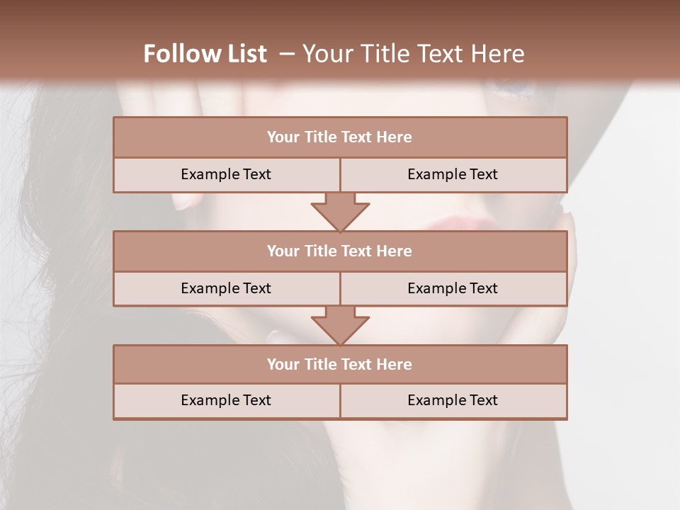 Hair Face Body PowerPoint Template
