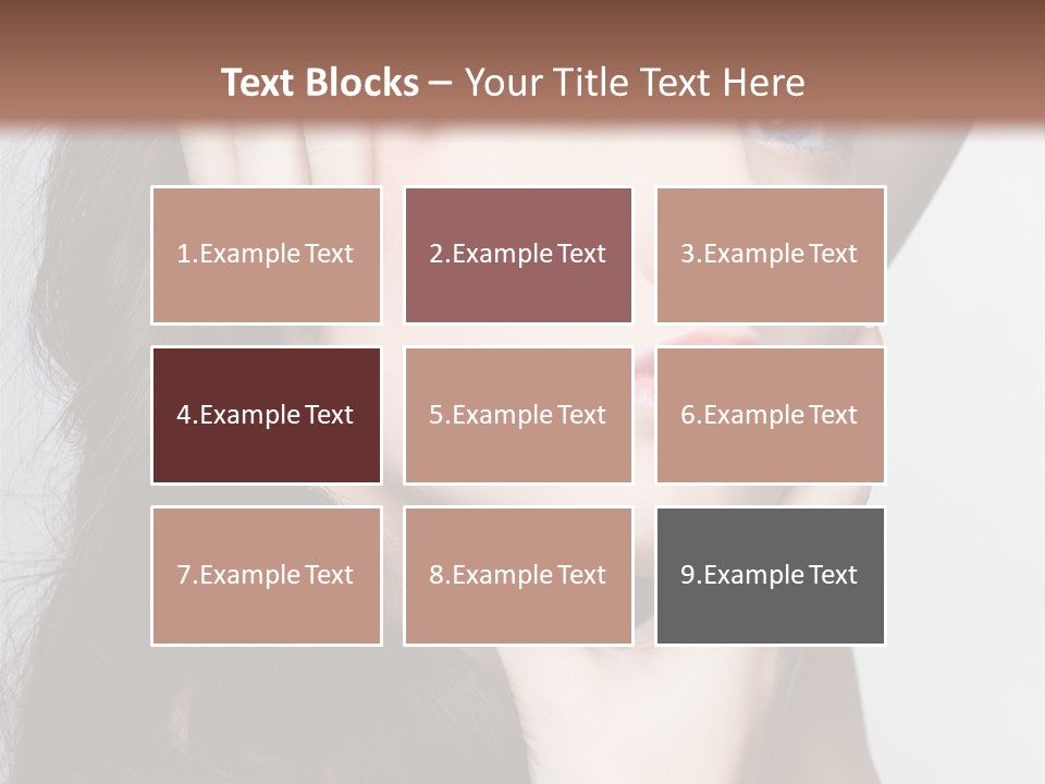 Hair Face Body PowerPoint Template