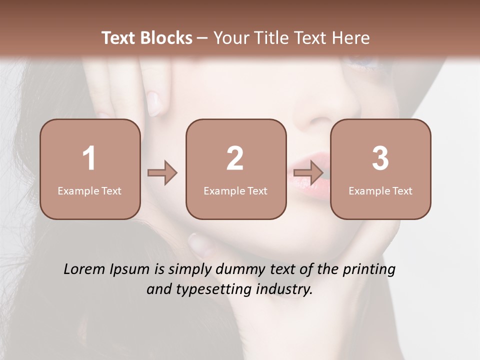 Hair Face Body PowerPoint Template