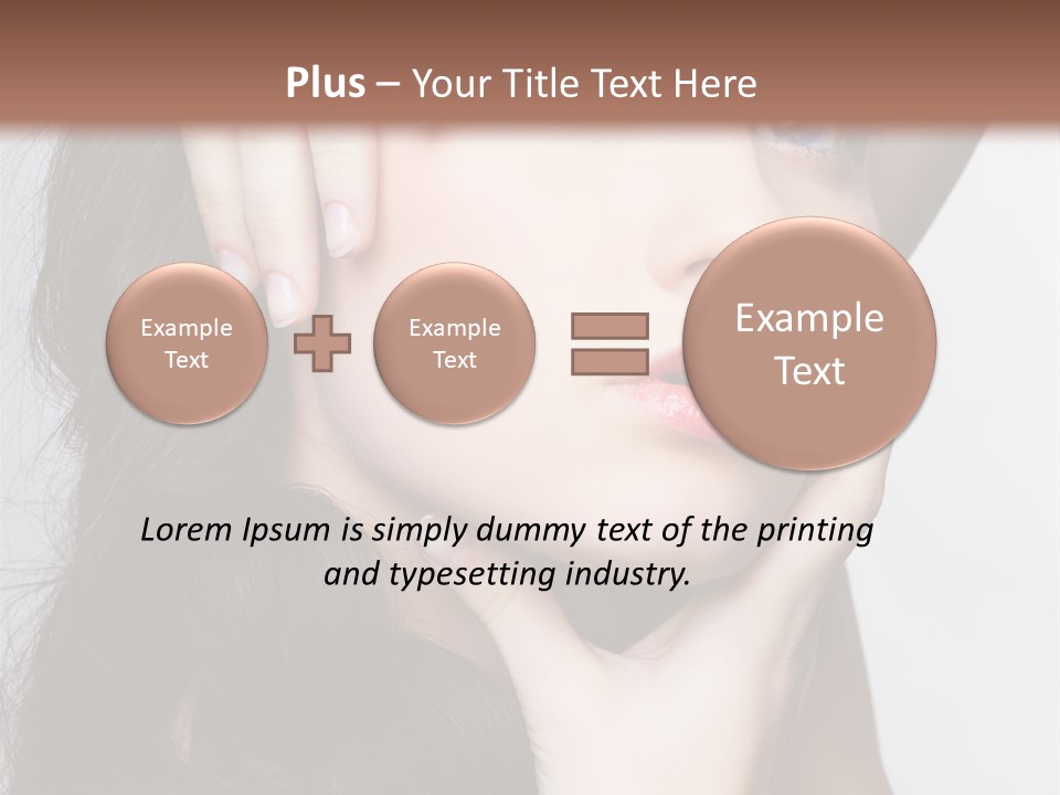 Hair Face Body PowerPoint Template
