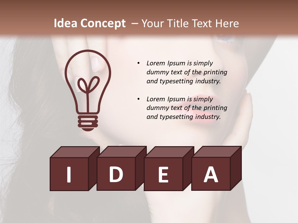 Hair Face Body PowerPoint Template