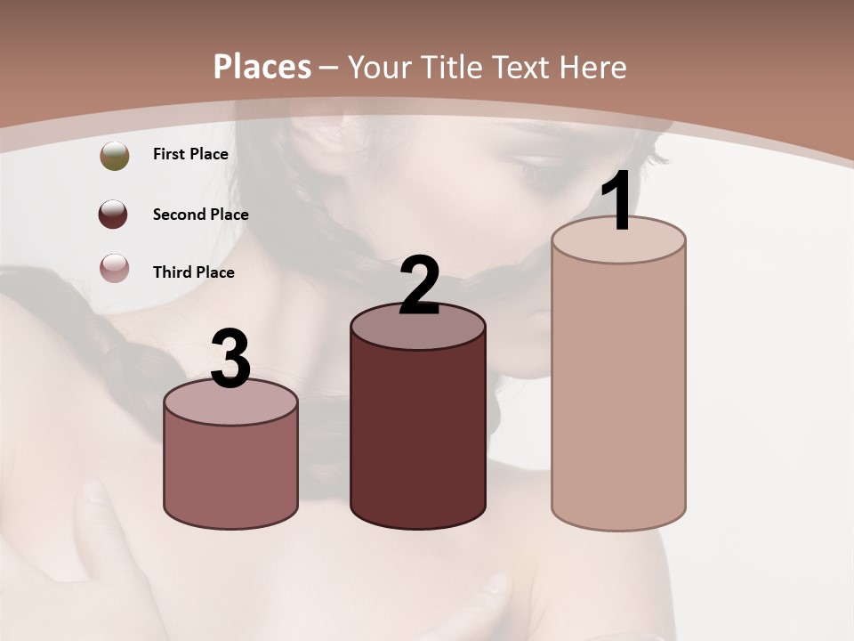 Makeup Fashion European PowerPoint Template