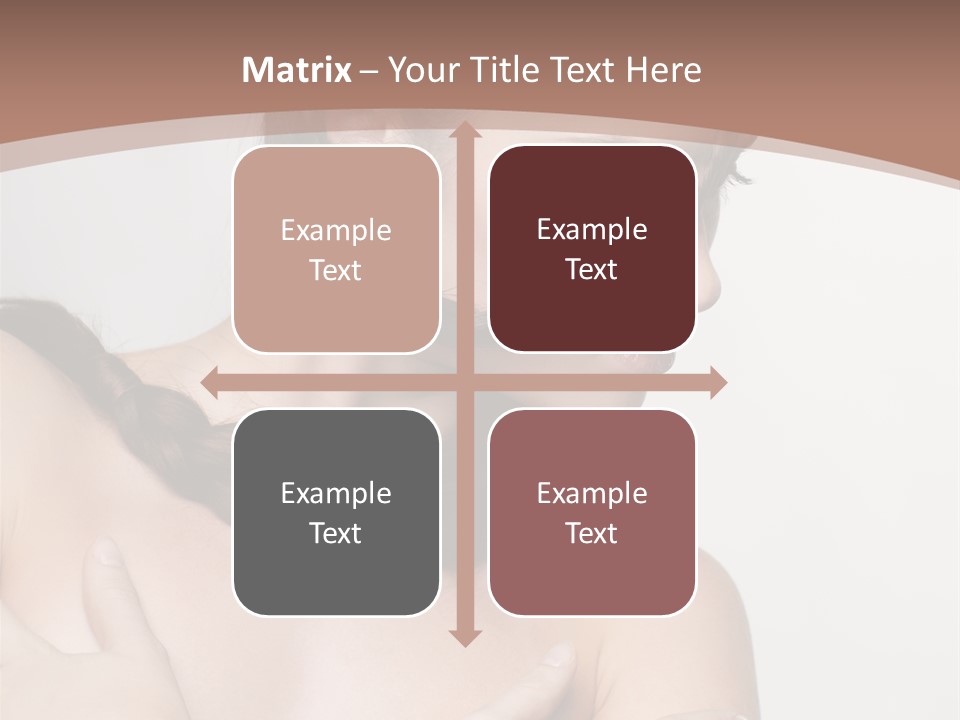 Makeup Fashion European PowerPoint Template