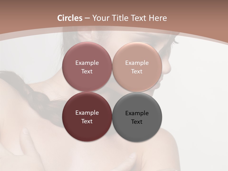 Makeup Fashion European PowerPoint Template