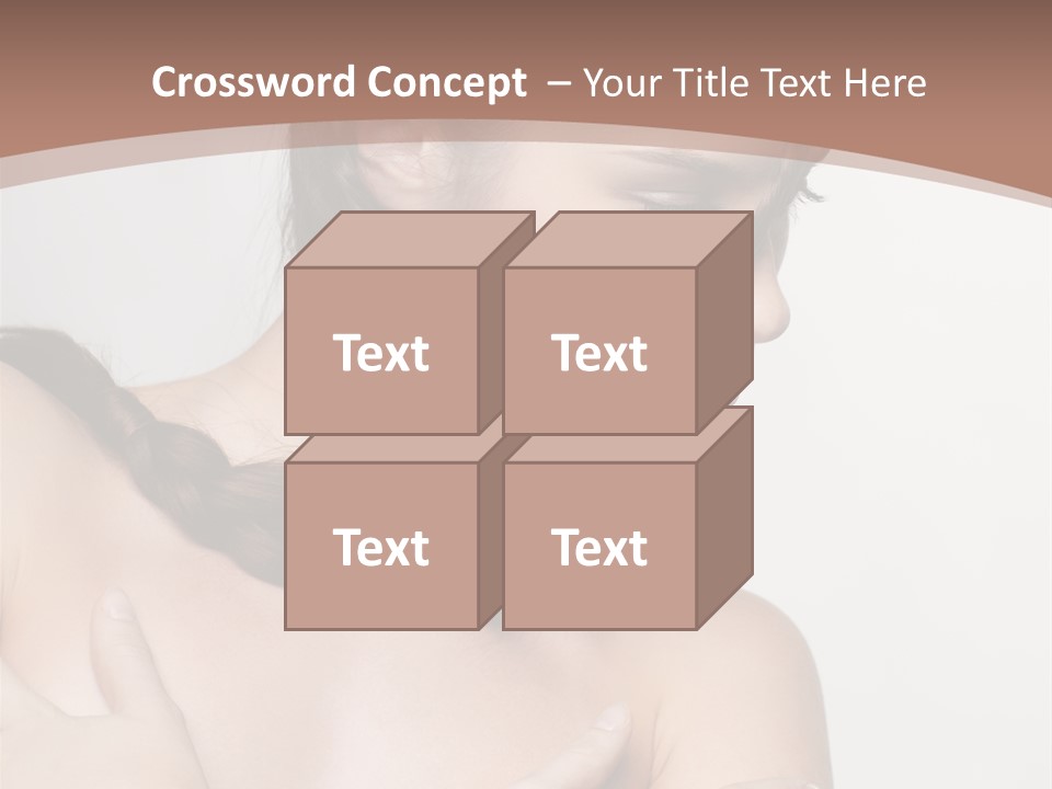 Makeup Fashion European PowerPoint Template