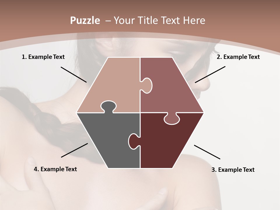 Makeup Fashion European PowerPoint Template