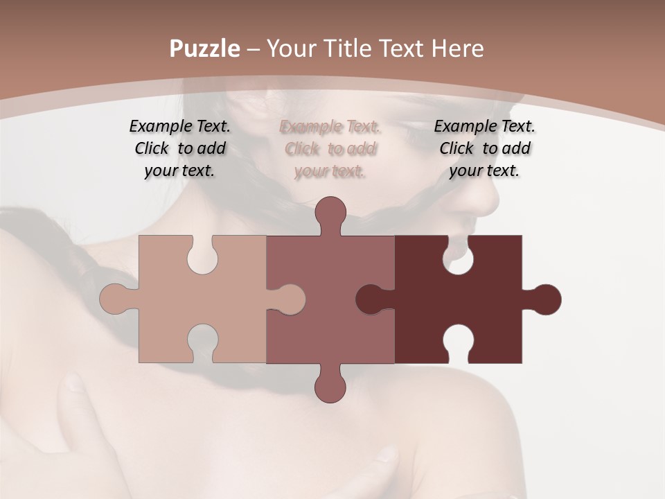 Makeup Fashion European PowerPoint Template