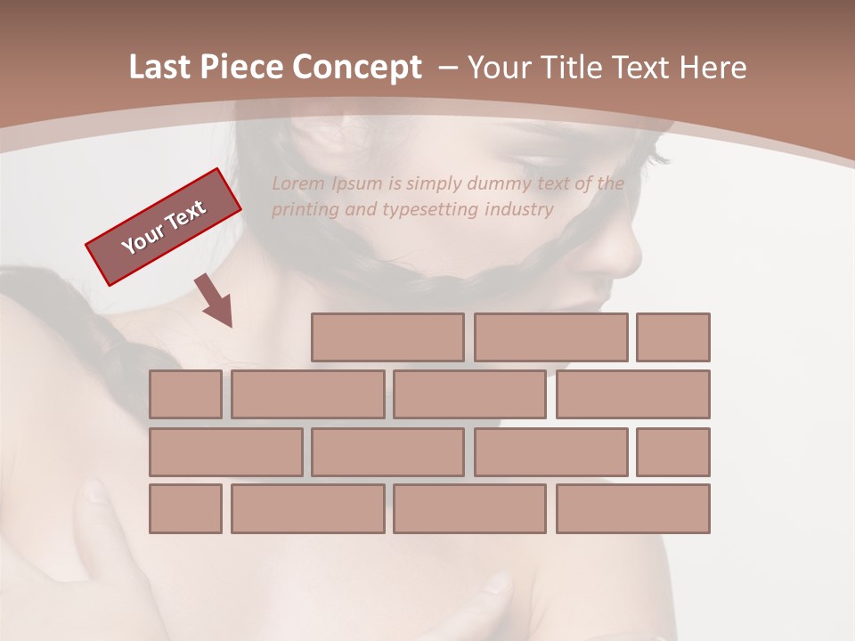 Makeup Fashion European PowerPoint Template