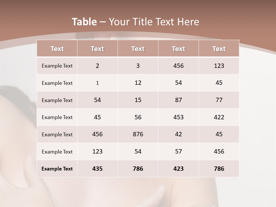 Makeup Fashion European PowerPoint Template