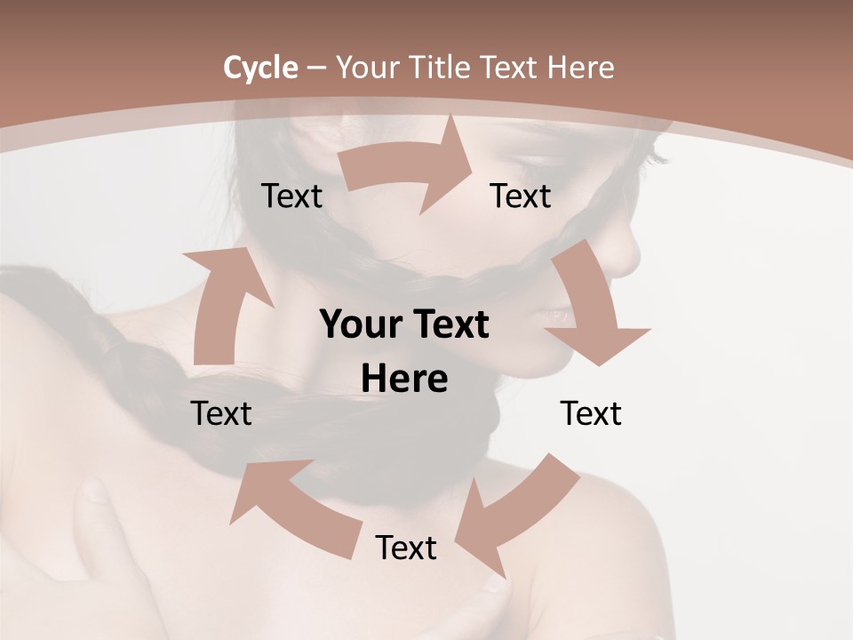 Makeup Fashion European PowerPoint Template