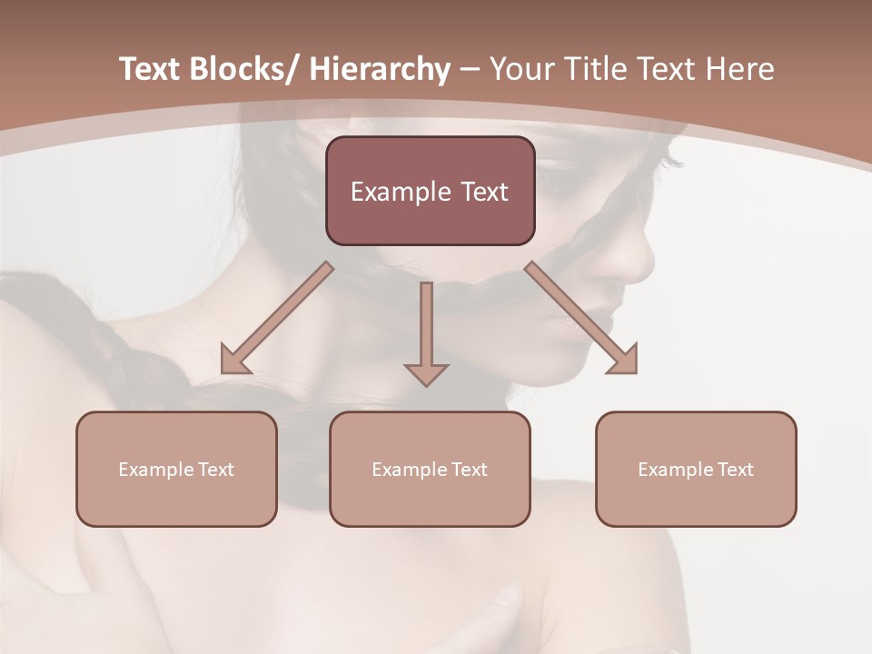 Makeup Fashion European PowerPoint Template