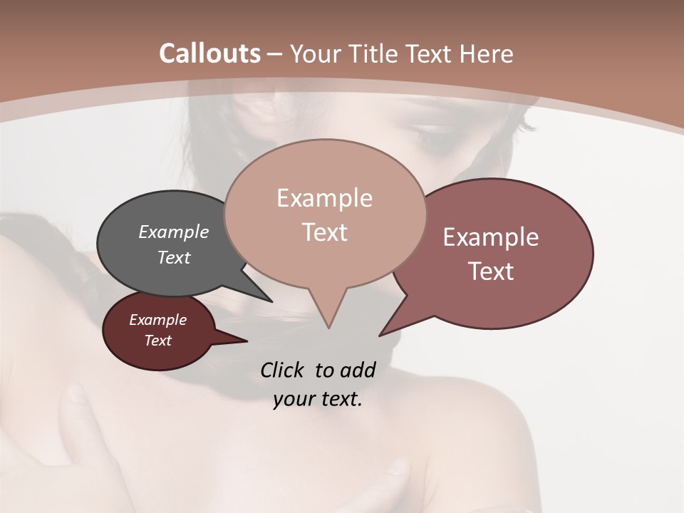 Makeup Fashion European PowerPoint Template