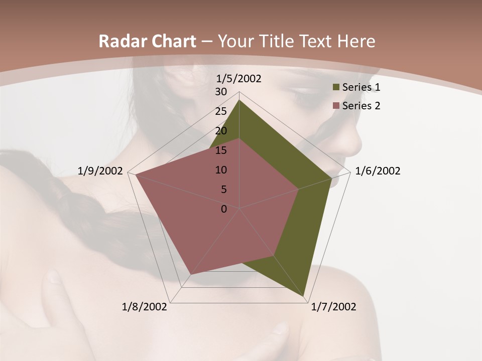 Makeup Fashion European PowerPoint Template