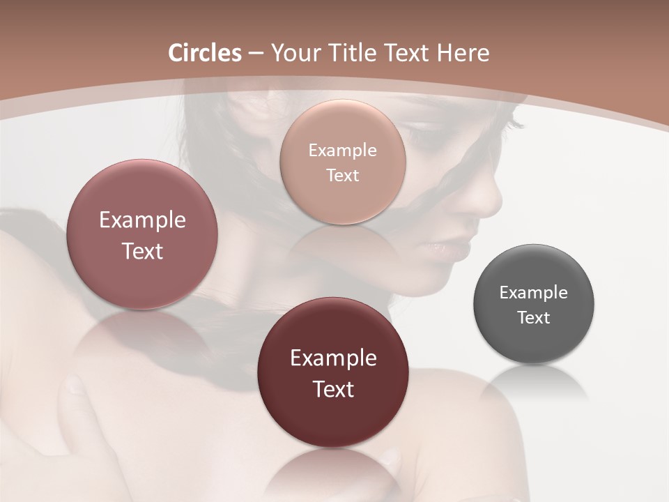 Makeup Fashion European PowerPoint Template