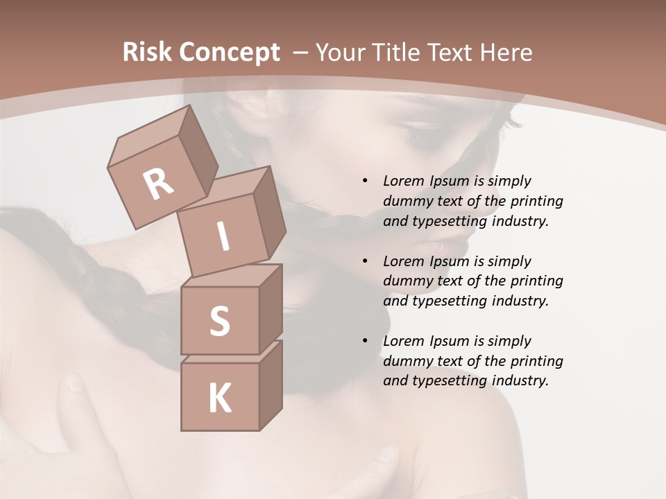 Makeup Fashion European PowerPoint Template