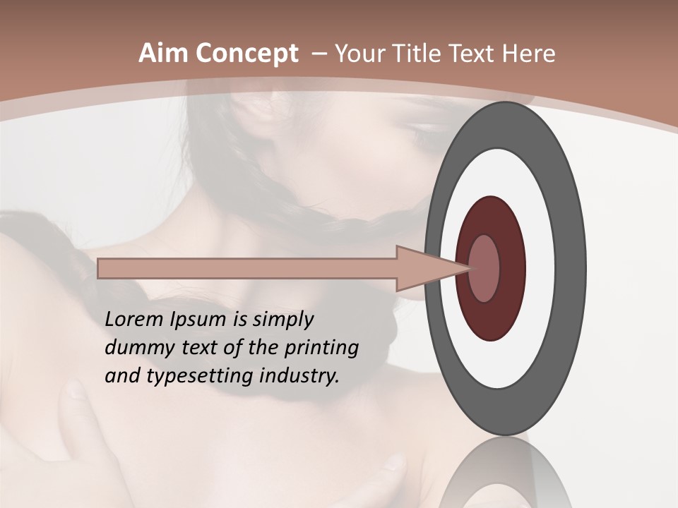 Makeup Fashion European PowerPoint Template