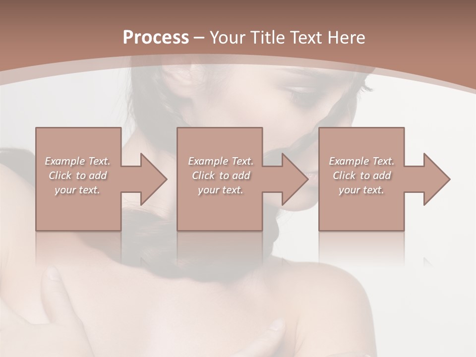 Makeup Fashion European PowerPoint Template