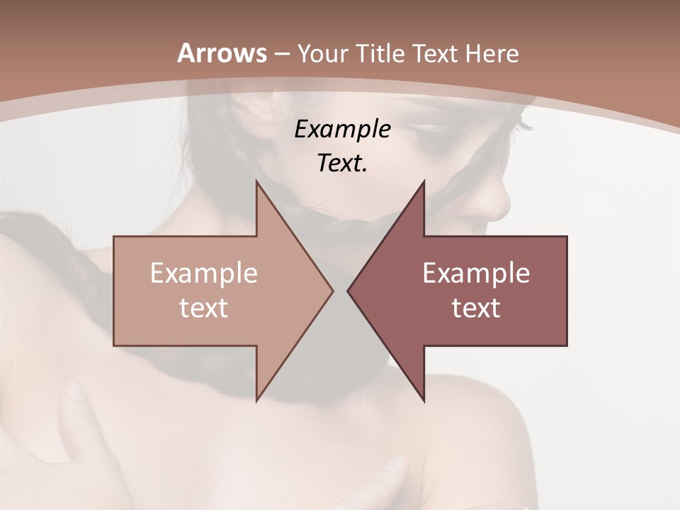 Makeup Fashion European PowerPoint Template