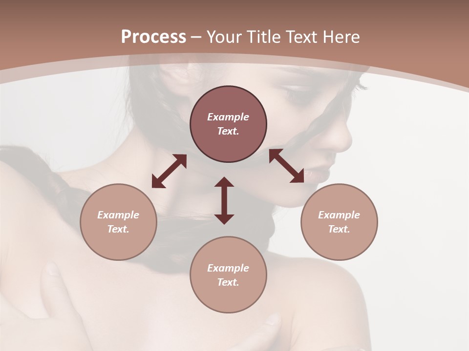 Makeup Fashion European PowerPoint Template