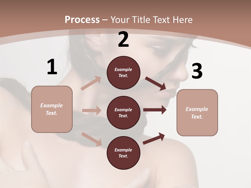 Makeup Fashion European PowerPoint Template