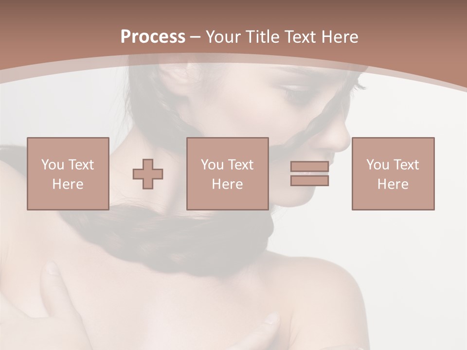 Makeup Fashion European PowerPoint Template