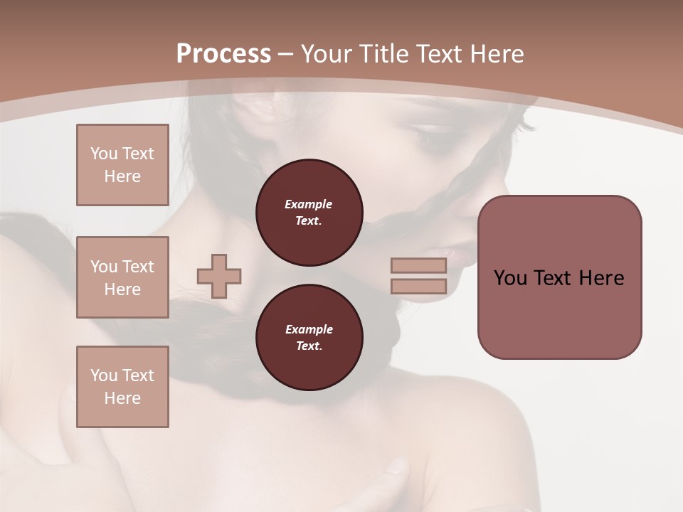 Makeup Fashion European PowerPoint Template