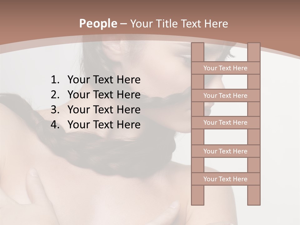 Makeup Fashion European PowerPoint Template