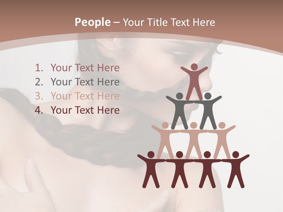 Makeup Fashion European PowerPoint Template