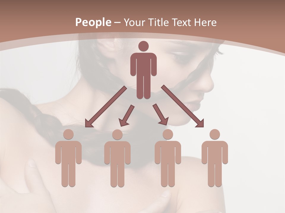 Makeup Fashion European PowerPoint Template