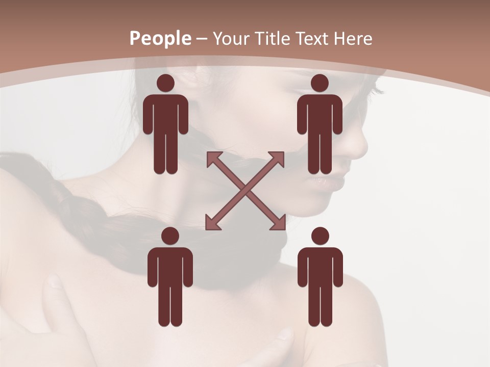 Makeup Fashion European PowerPoint Template