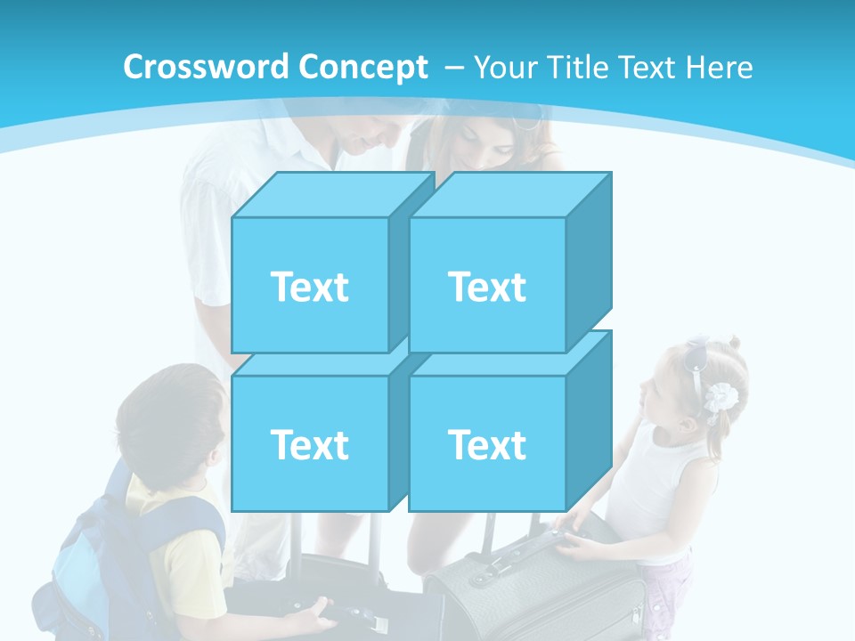 Daughters Females Happy PowerPoint Template