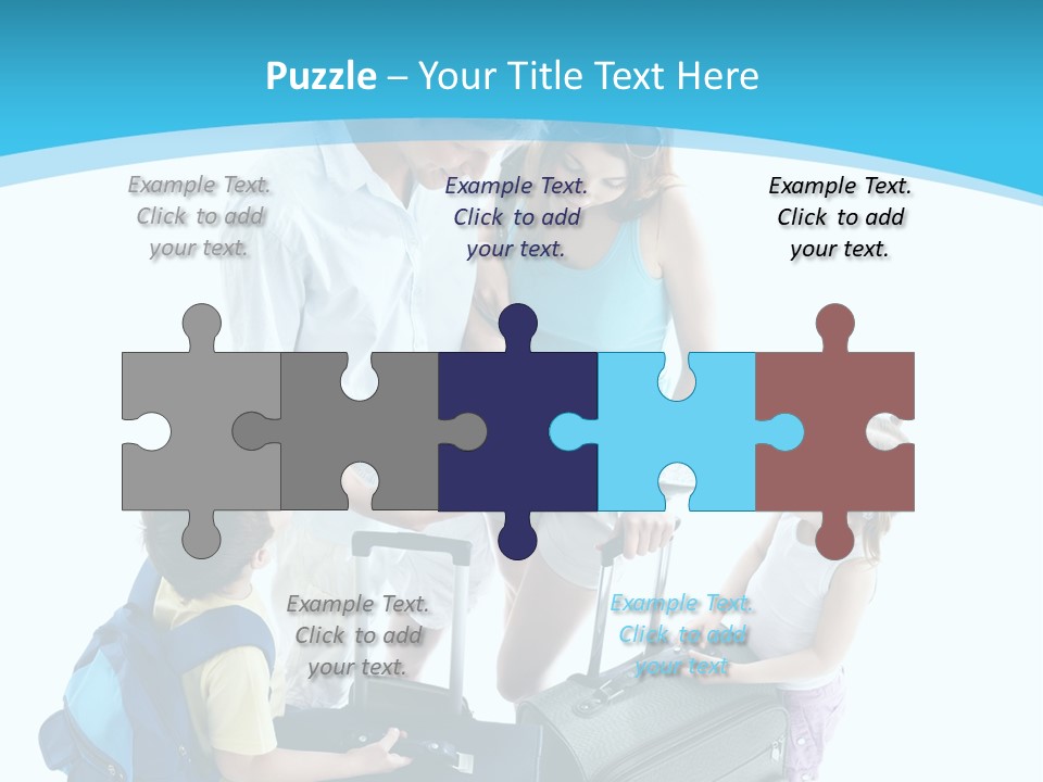 Daughters Females Happy PowerPoint Template