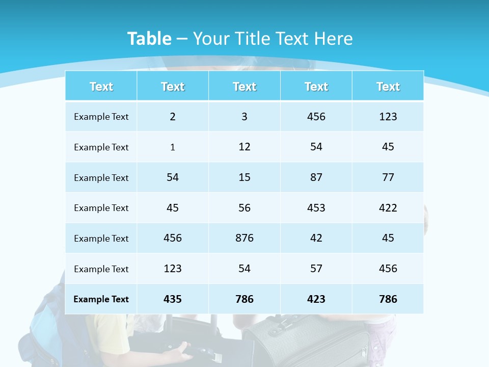 Daughters Females Happy PowerPoint Template