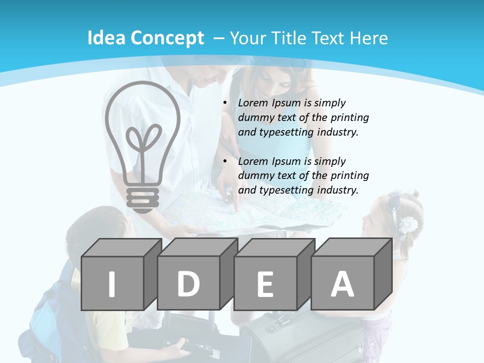 Daughters Females Happy PowerPoint Template