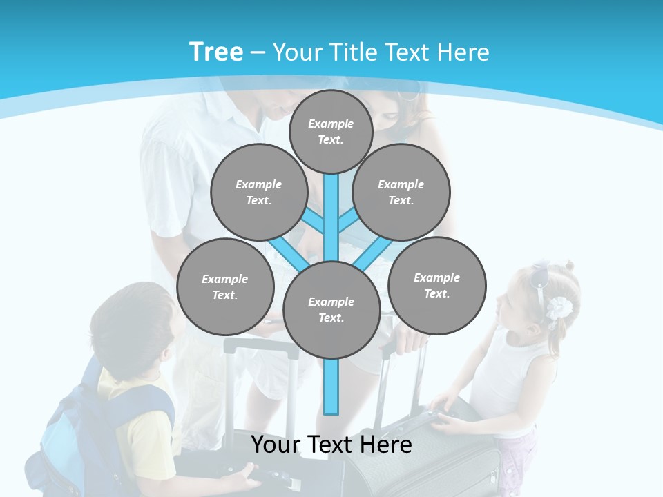 Daughters Females Happy PowerPoint Template