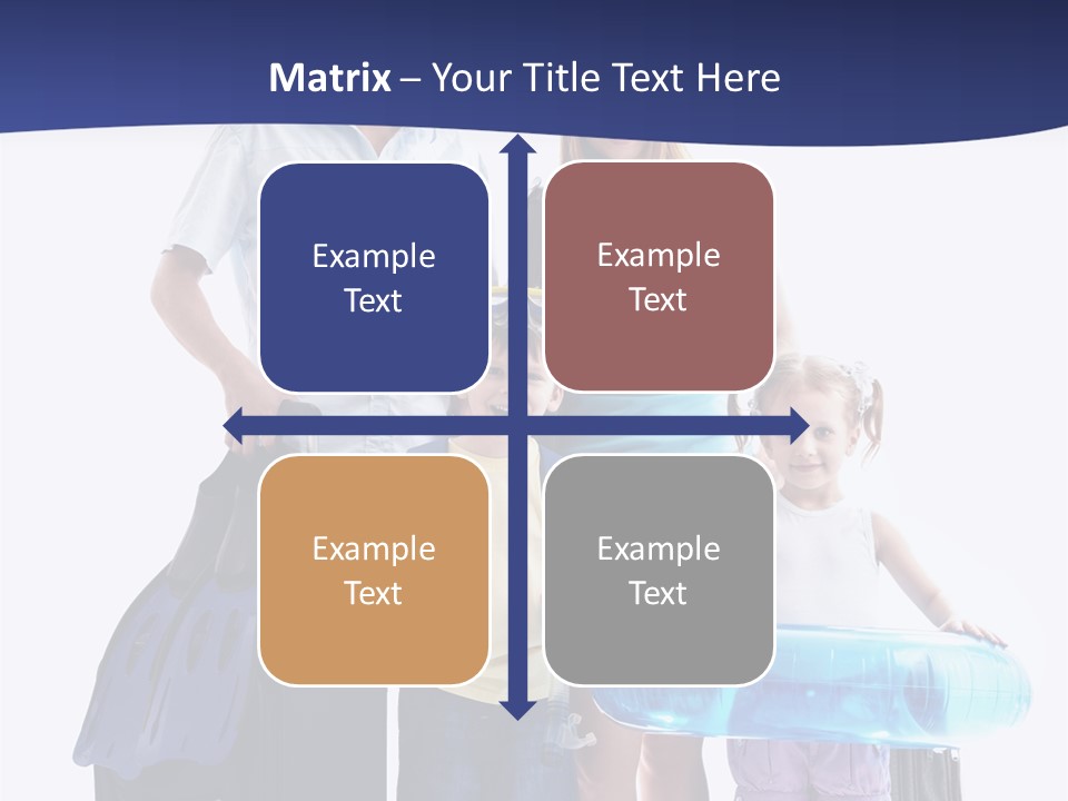 Smiling Offspring Summer PowerPoint Template