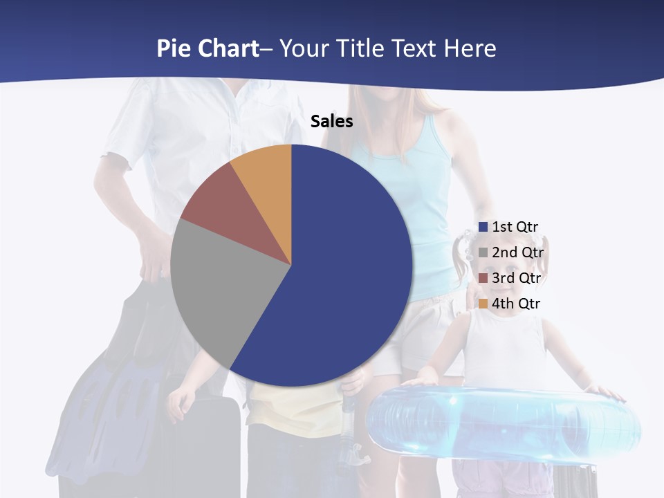 Smiling Offspring Summer PowerPoint Template