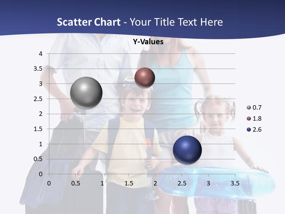 Smiling Offspring Summer PowerPoint Template