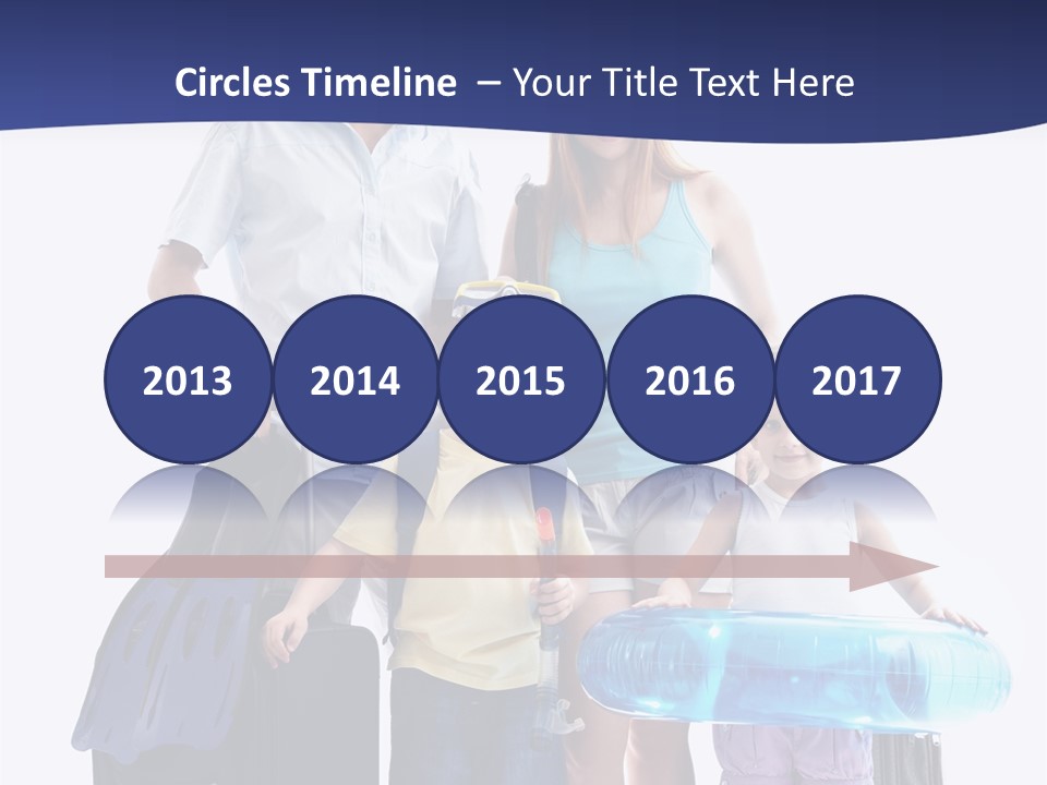 Smiling Offspring Summer PowerPoint Template