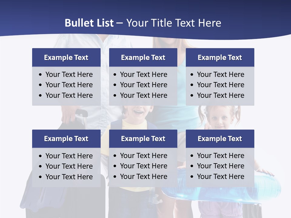 Smiling Offspring Summer PowerPoint Template