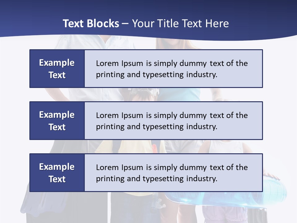 Smiling Offspring Summer PowerPoint Template