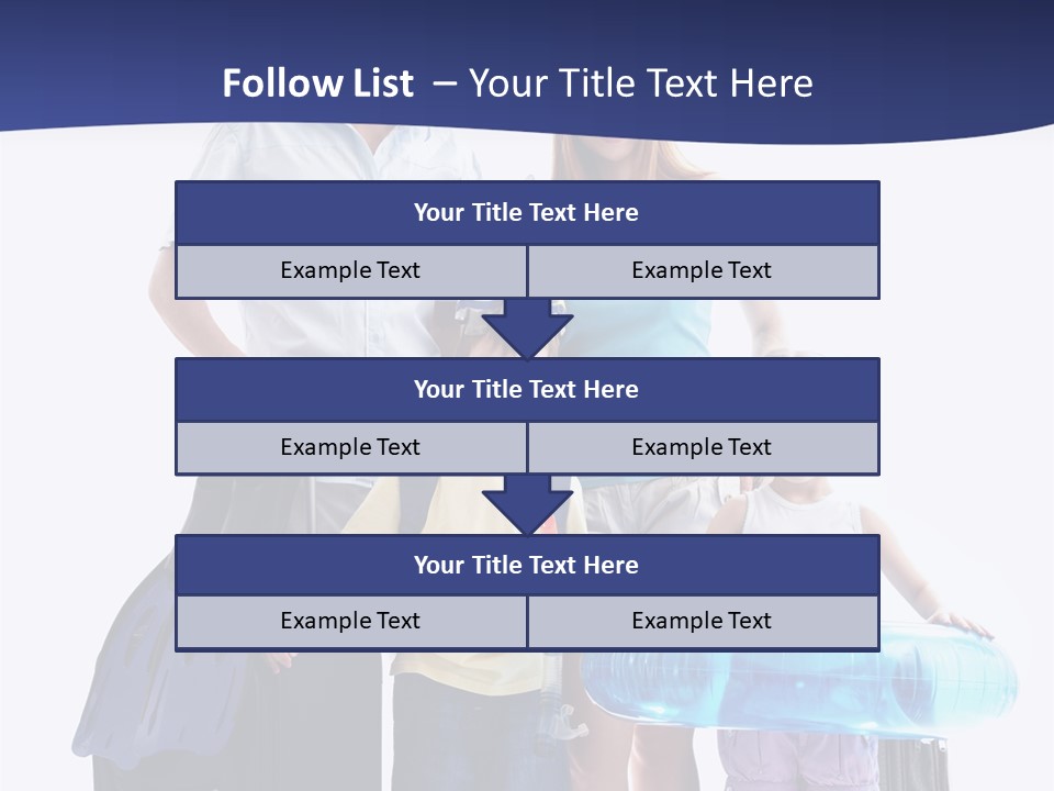 Smiling Offspring Summer PowerPoint Template