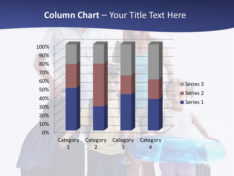 Smiling Offspring Summer PowerPoint Template
