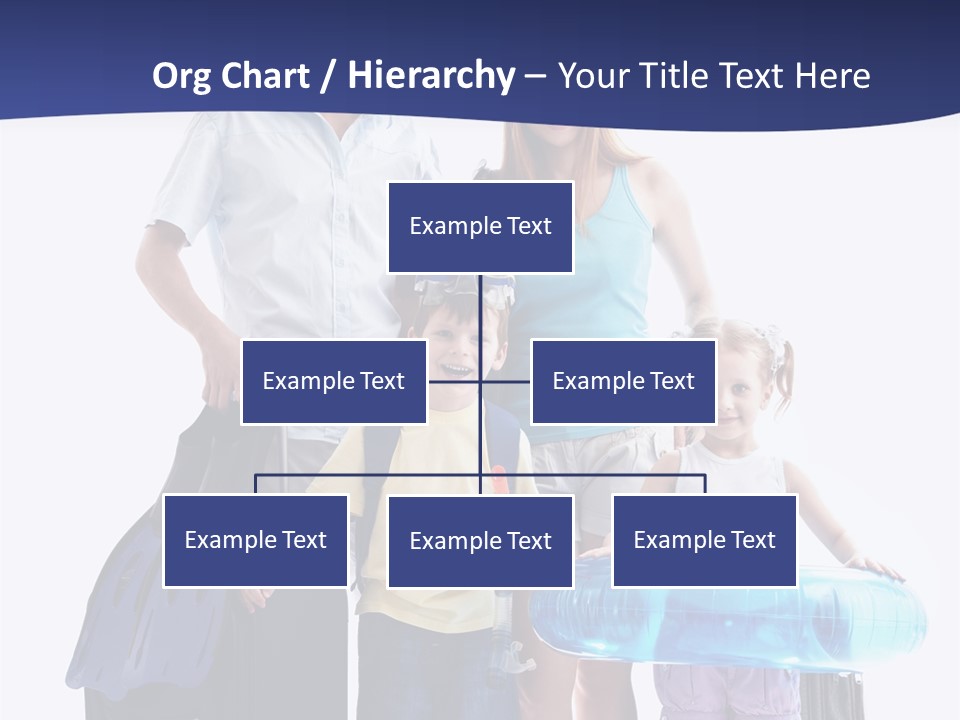 Smiling Offspring Summer PowerPoint Template