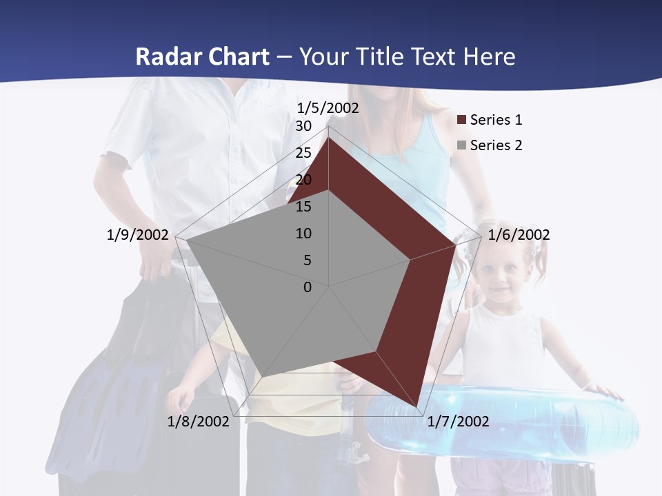Smiling Offspring Summer PowerPoint Template